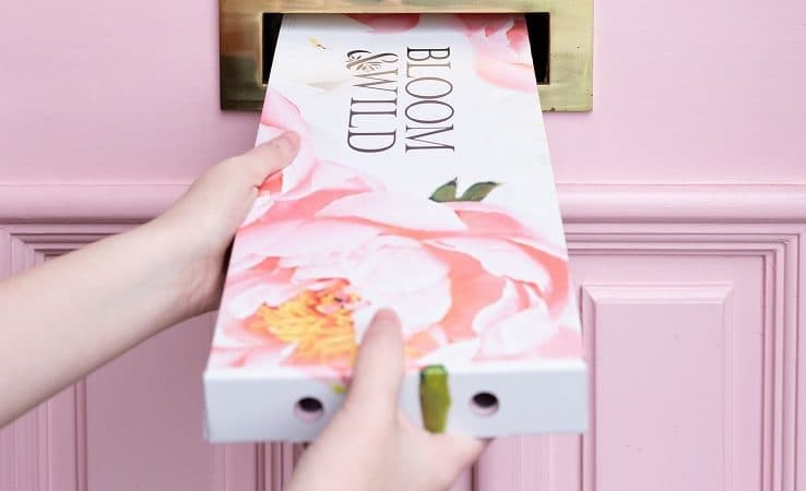 Bloom & Wild letterbox delivery package